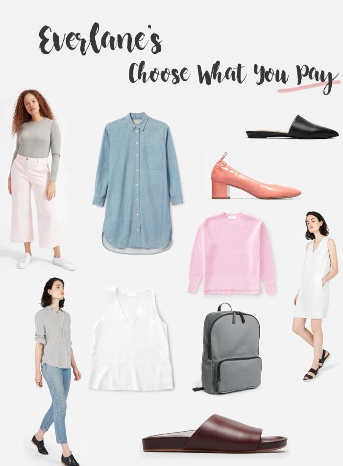 Everlane Choose What You Pay